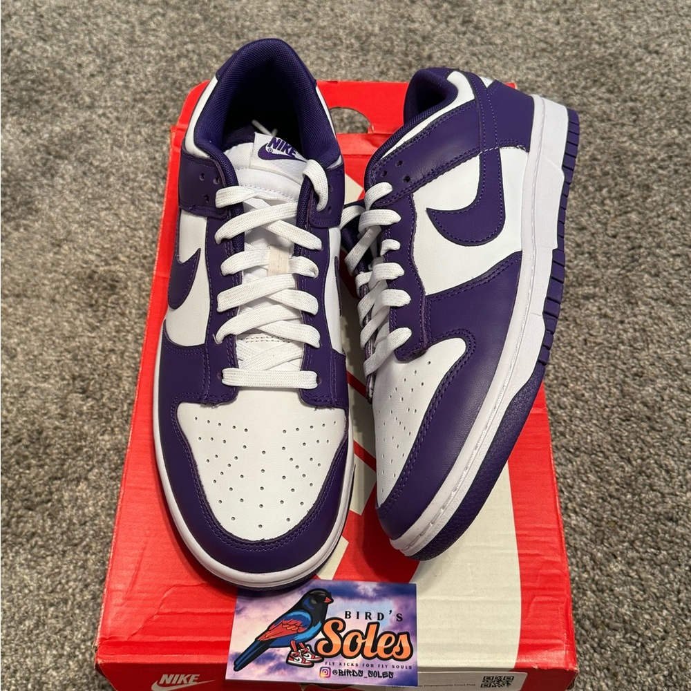 Nike Dunk championship court purple size 10